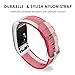 SWEES For Fitbit Charge 2 Bands Nylon, Woven Nylon Breathable Sport Strap Small Large Bands (5.3