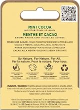 Burt's Bees Mint Cocoa 100% Natural Lip Balm 0.15 oz Tube view 2