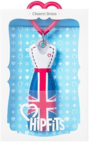 HipFits Cheers Dress Silent Fidget and Backpack Charm- Discrete and Compact Fidget