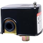 OELFFOW Mechanical Water Pump Controller: Adjustable 20-40 PSI Pressure Setting, Square D 1/4" Female NPT Connection Water Pr