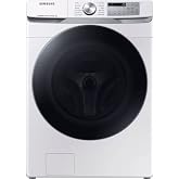 Samsung 4.5 cu. ft. Large Capacity Smart Front Load Washer with Super Speed Wash, White, WF45B6300AW/US