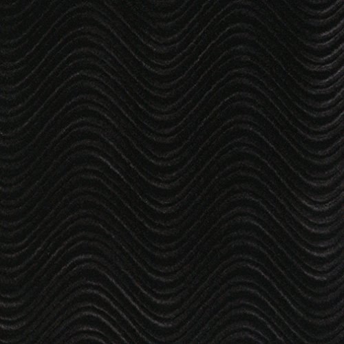 C843 Black Classic Velvet Swirl Automotive Residential And Commercial Upholstery Velvet By The Yard