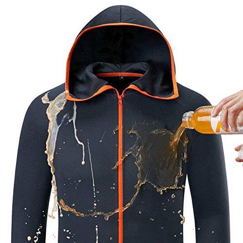 Ktimor Wasserdichte Angeljacke für Herren, hydrophober Windschutz für Outdoor, Wandern, Jagd