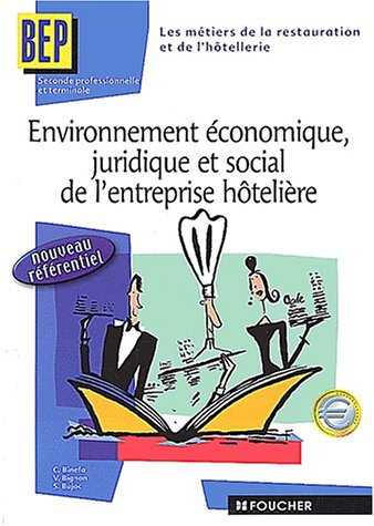 Environnement économique, juridique et social de l'entreprise hôtelière