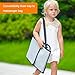 Innokids Kids Travel Tray Children Car Seat Activity Snack and Play Desk with Detachable Organizers for Car Plane and Baby Stroller (Gray)