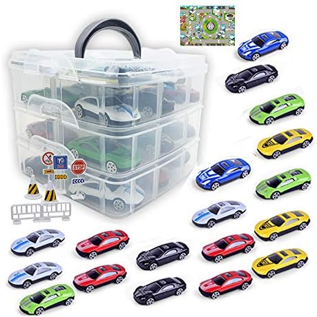 Wuxi Chuannan Garage Play Set,Parking Lot Toy Vehicle Storage Box Racing Cars Educational Gift for Toddlers Children Kids
