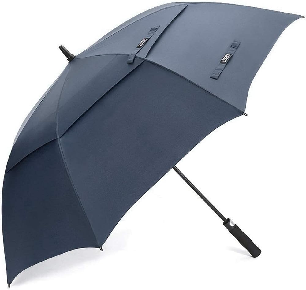 G4Free 68 Inch Golf Umbrella Auto Open Extra Large Double Canopy Windproof