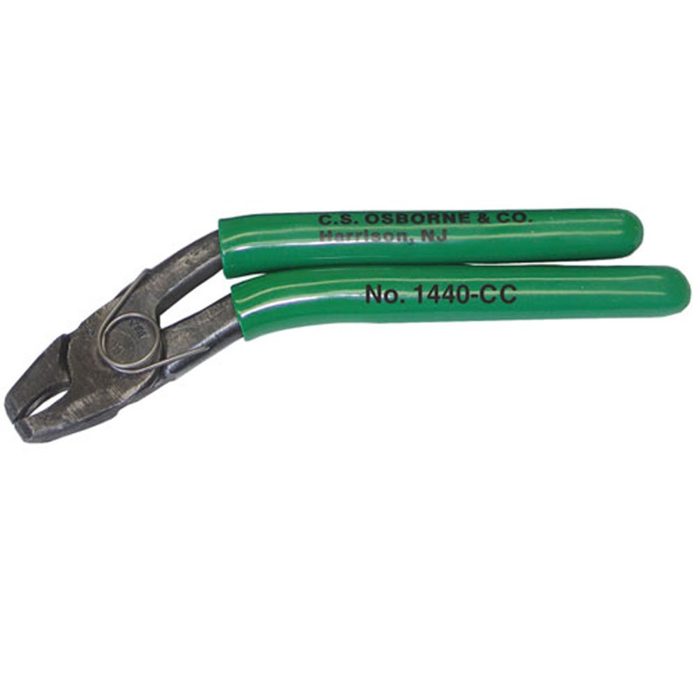 Bent Hog Ring Pliers (Closing Spring)
