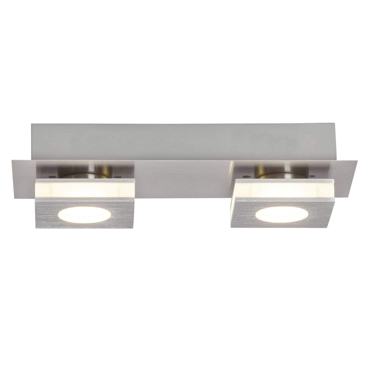 Brilliant AG g67429/21 Watt Nickel Wall/Ceiling Light Aluminium/Plastic/Aluminium