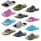 Dawgs Womens Various Styles Comfort Slide And Flip Flop Shoes