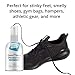 FunkBlock Shoe Deodorizer & Foot Spray – Powerful Shoe Odor Eliminator Safe or All Shoes and Feet – Shoe Odor Eliminator Spray with Strong, Natural, Funk-Fighting Ingredientsthumb 3