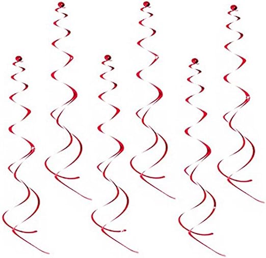 HOWAF 30pcs Año 2021 Colgar Remolino decoración de Techo ya montado