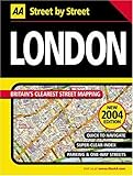 Front cover for the book AA Street by Street London Midi by Michelin Travel Publications