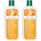 Aubrey Organics White Camellia Shampoo for Smooth Revival and Dry Replenish with Argan and Olive Oils, 11 fl oz (325 ml) (Pack of 2)
