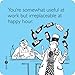 Someecards Censored Assorted Funny Happy Hour Gag Novelty Coasters Party Set of 6, Blue