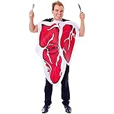 Beef Steak Adult Halloween Easter Costume Cosplay Outfit Fancy Dress