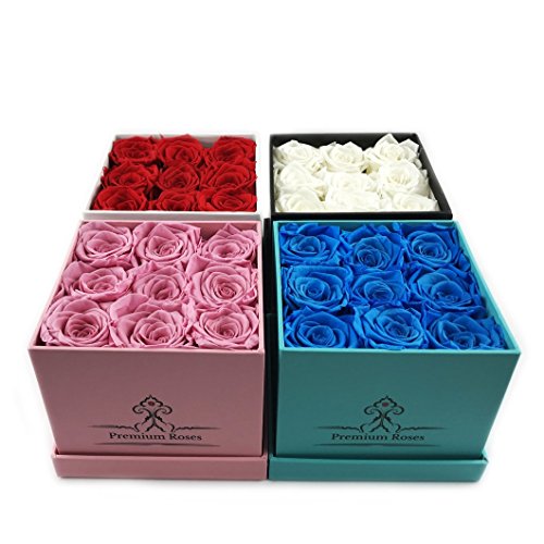 Premium Roses| The Roses can Last 1year (Roses in the Box, Best Gift for Her, Anniversaries, Birthdays & Valentines Day