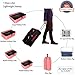 YAMIU Packing Cubes for Suitcases, 7 Pcs luggage organizer bags with Shoe Bag, 2 Waterproof Travel Toiletry Bags, Travel Cubes for Travel Essentials Travel Accessories