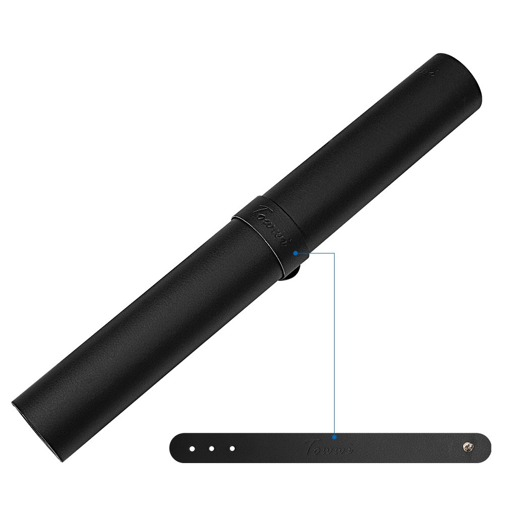 TOWWI Leather Desk Pad Protector 34”x17” Desk Blotter Pad, Waterproof Writing Desk Mat for Office Home