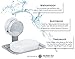 HOME SO Soap Dish Tray with Suction Cup - Removable Bath Shower Holder for Soap Bars, Sponges, Shampoo - Stainless Steel, Chrome