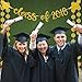 2019 Graduation Party Decorations,Gold Glittery Class of 2019 Banners and Gold Glittery Circle Dots Garland- Graduation/Grad Party Decorations