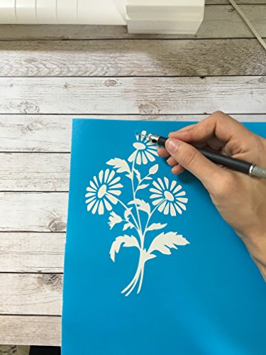 Oracal ORAMASK 813 Stencil Film 12.125 Inches x 50 Foot Roll for cricut, silhouette, cameo, craft cutters