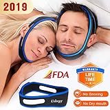 Anti Snoring Chin Strap, Comfortable Natural Snoring Solution Snore Stopper, Most Effective Anti Snoring Devices Stop Snoring Sleep Aid Snore Reducing Aids for Men and Women