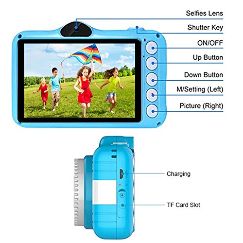 Kids Digital Camera 3.5 inch with 32GB SD Card and SD Card Reader