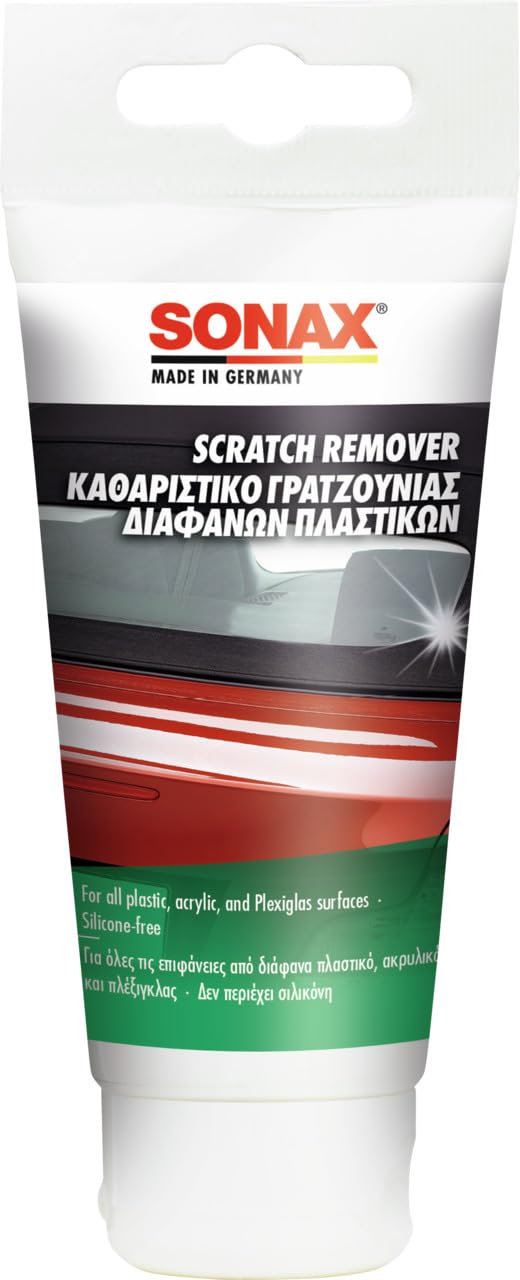 SONAX Scratch Remover (75 ml) - For all plastic, acrylic, and Plexiglas surfaces | Item-No. 0305000-544