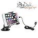 iBolt xProDock Car Dock/Mount/Holder for iPhone 6/6+ / 6s / 6s+ / 7 - with 2 Meter MFI Approved Lightning Cable. Works with All Cases Black