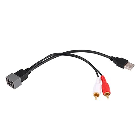 Car Audio Video Usb Adapter Cable Audio Video Usb Rca Adapter