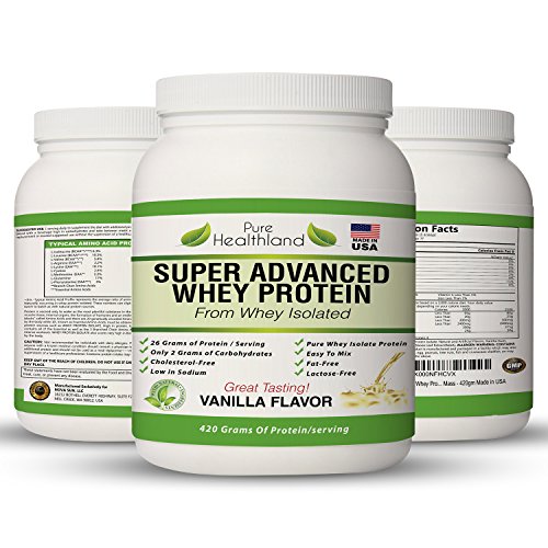 Best Tasting Whey Protein Isolate Powder Diet Supplements Vanilla