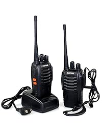 CohesiveTech Baofeng BF-888S Recargable de largo alcance Walkie Talkie Radio de dos vías