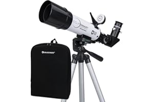 Celestron – EclipSmart Safe Solar Eclipse Telescope – 50MM Refractor – Meets ISO 12312-2:2015(E) Standards – Observe Solar Eclipses & Sunspots – Permanently Attached Solar Safe Filter & Finderscope