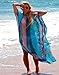 FACE N FACE Women's Summer Beach Wear Cover up Swimwear Beachwear Bikini Free Size 56006Blue