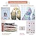 Cross Stitch Stamped Kits Quilt Pre-Printed Patterns Cross-Stitching for Beginner Kids Adults 11CT Embroidery Crafts Needlepoint Starter Kits- Two Parrots Pattern