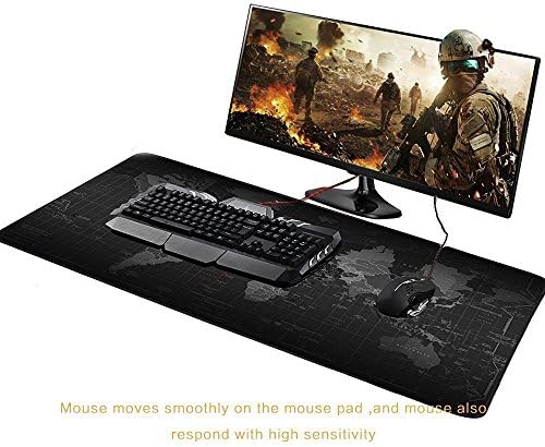 SimVie Map Mouse Pad Gaming Mouse Pad Large Computer Mouse Mat Anti-slip Mouse Pads Waterproof