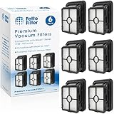 Fette Filter - Vacuum Filter Compatible with Bissell 1866 CrossWave. Compare to Part # 1608684, 160-8684. 6 - Pack