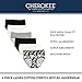 CHEROKEE Women's 6 Piece Ladies Microfiber Brief Underwear, White/Black/Print, S