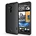 Diztronic Matte Back Black Flexible TPU Case for HTC One Max (Late 2013) - Retail Packaging