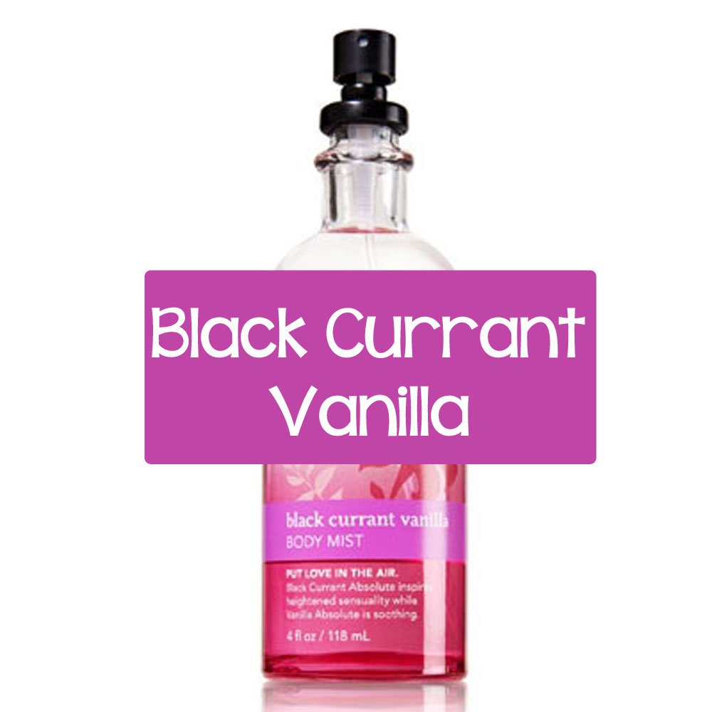 Bath And Body Works Sensual Black Currant Vanilla Spray Bath