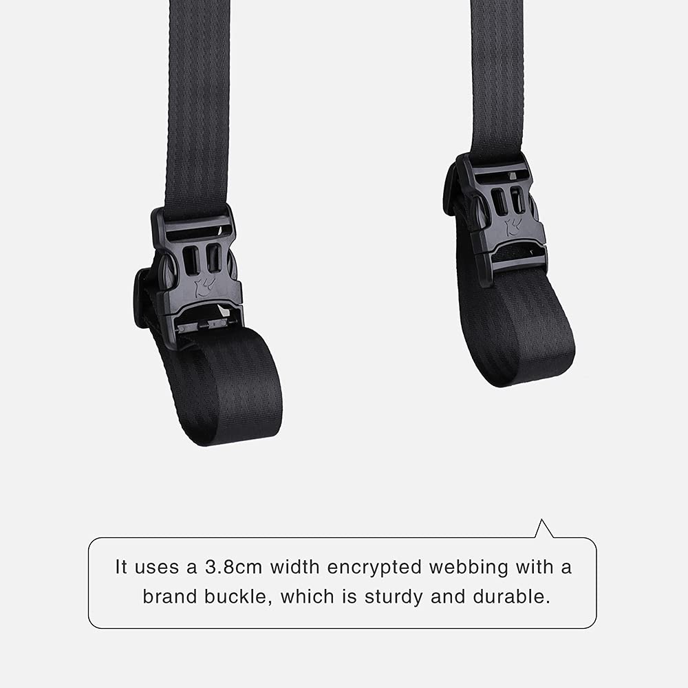 Rhinowalk Scooter Shoulder Strap Adjustable Kick Scooter Carrying Strap with Shoulder Pad for Electric Scooter Foldable Bicycle Kids Bikes