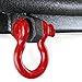 Red Hound Auto 2 Shackles 3/4 Inches Galvanized D Ring Marine Anchor Bow with Screw Pin 4.5 Ton