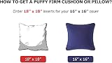 Textile Wise Extra Fill Plump Cushion Inner Pads 50x50 cm Pack of 6 view 4