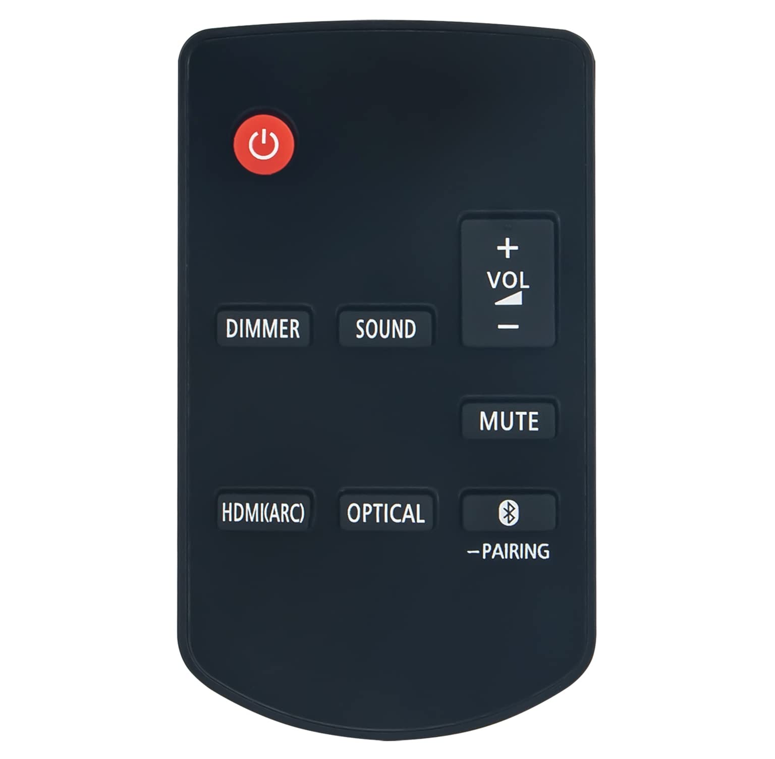 Replacement Remote Control N2QAYC000123 Fit for Panasonic Home Theater Audio System SC-HTB200 SC-HTB208