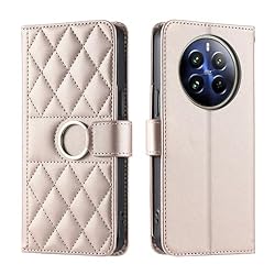 Lucyliy Compatible with Realme 12 Pro 5G Case Flip