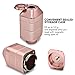 Easy Grinder Electric Spice Herb Grinder and Dispenser with Replacement Blades 2.5g Storage Chamber, Adjustable Magnetic Swing Tip, Rechargeable Battery, USB cord, and Cleaning Brush Rose Gold