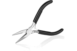 Billbotk Chain Nose Pliers For Jewelry Making, Flat Nose Jewelry Pliers, Craft Pliers For Jewelry Making