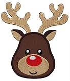 PatchMommy Iron On Patch, Reindeer - Appliques for Kids Children