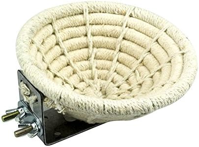Uligota Handmade Nests Birds Breeding Hatching Nest Parrot Nesting Box Cage Hatch House Hut Cave for Small Parrot,Canary,Parakeets,Finches and Budgies